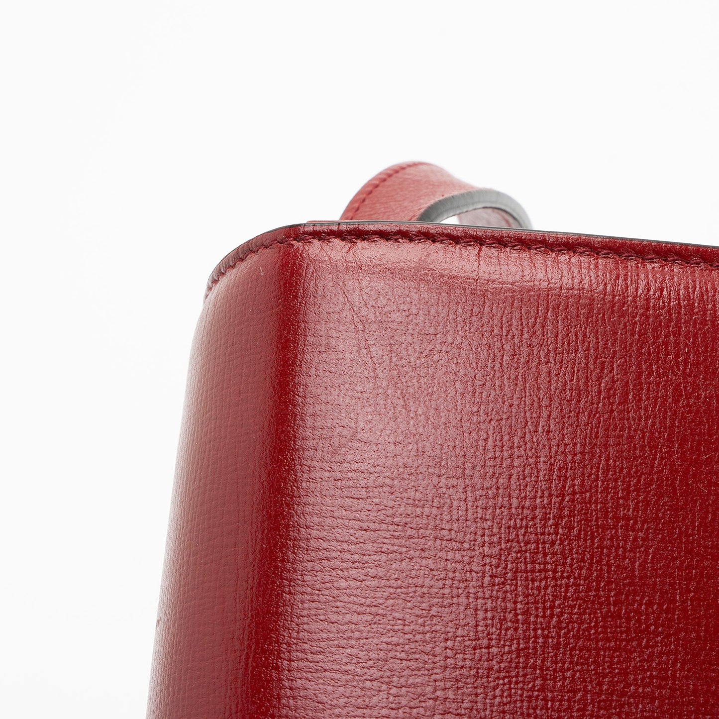 Gucci Leather GG Ring Shoulder Bag