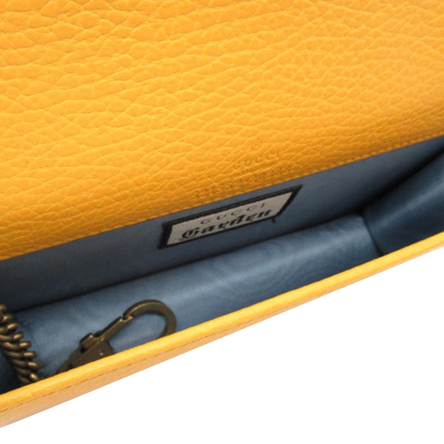 Gucci Leather Garden Mystic Cat Wallet On Chain (SHG-dyQiiF)