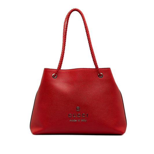 Gucci Leather Gifford Tote (SHG-Olhb7Y)