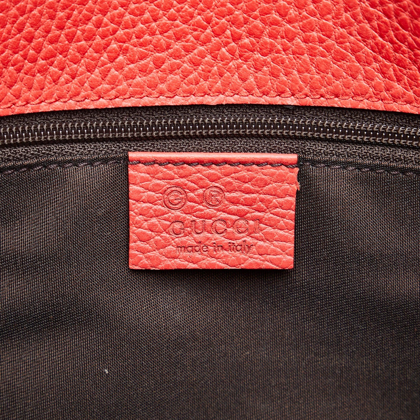 Gucci Leather Gifford Tote (SHG-Olhb7Y)