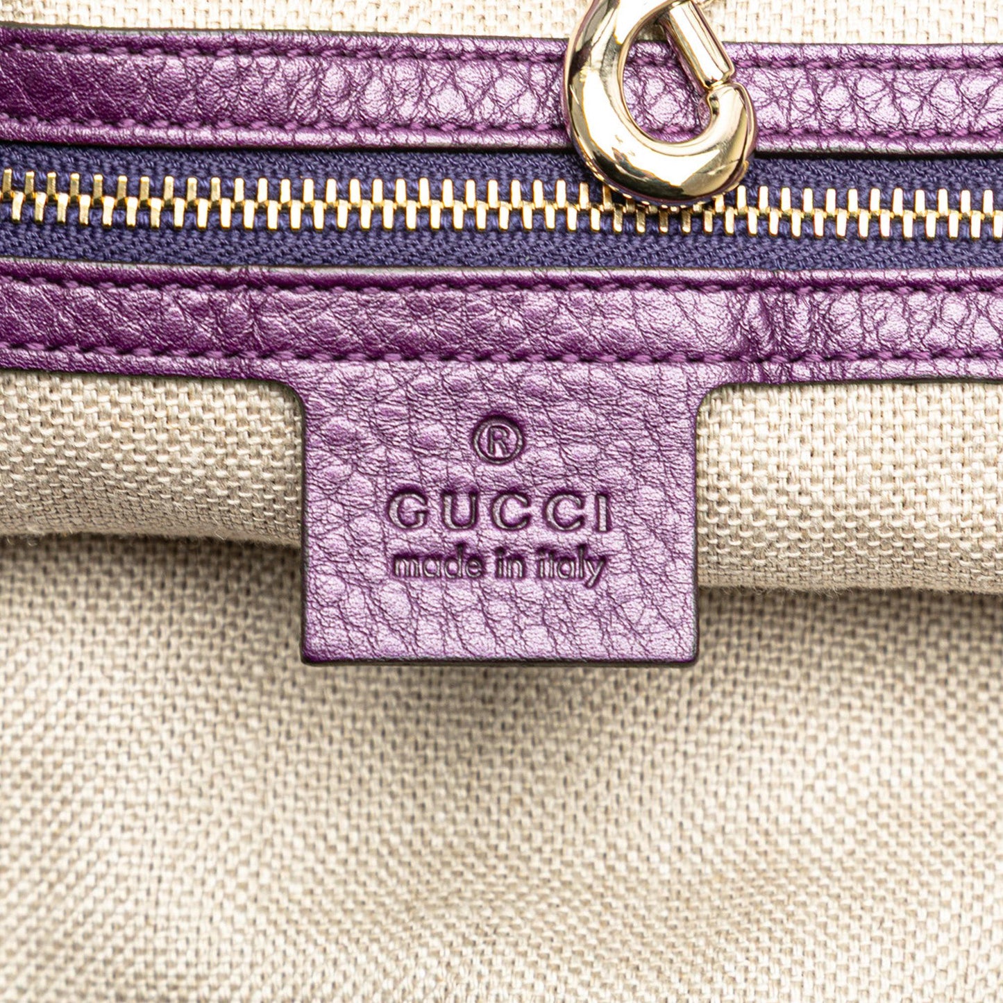 Gucci Leather Greenwich Tote