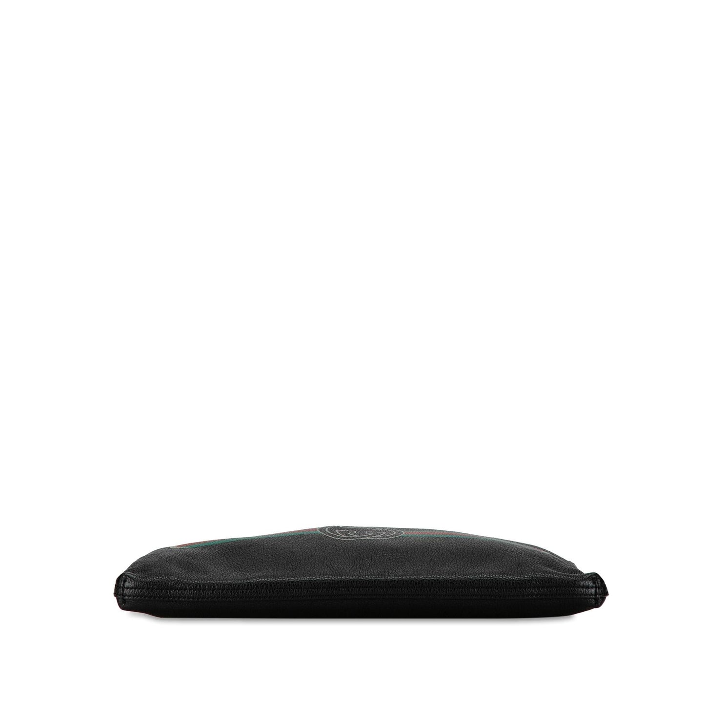 Gucci Leather Gucci Logo Clutch Bag (SHG-0B9RCU)