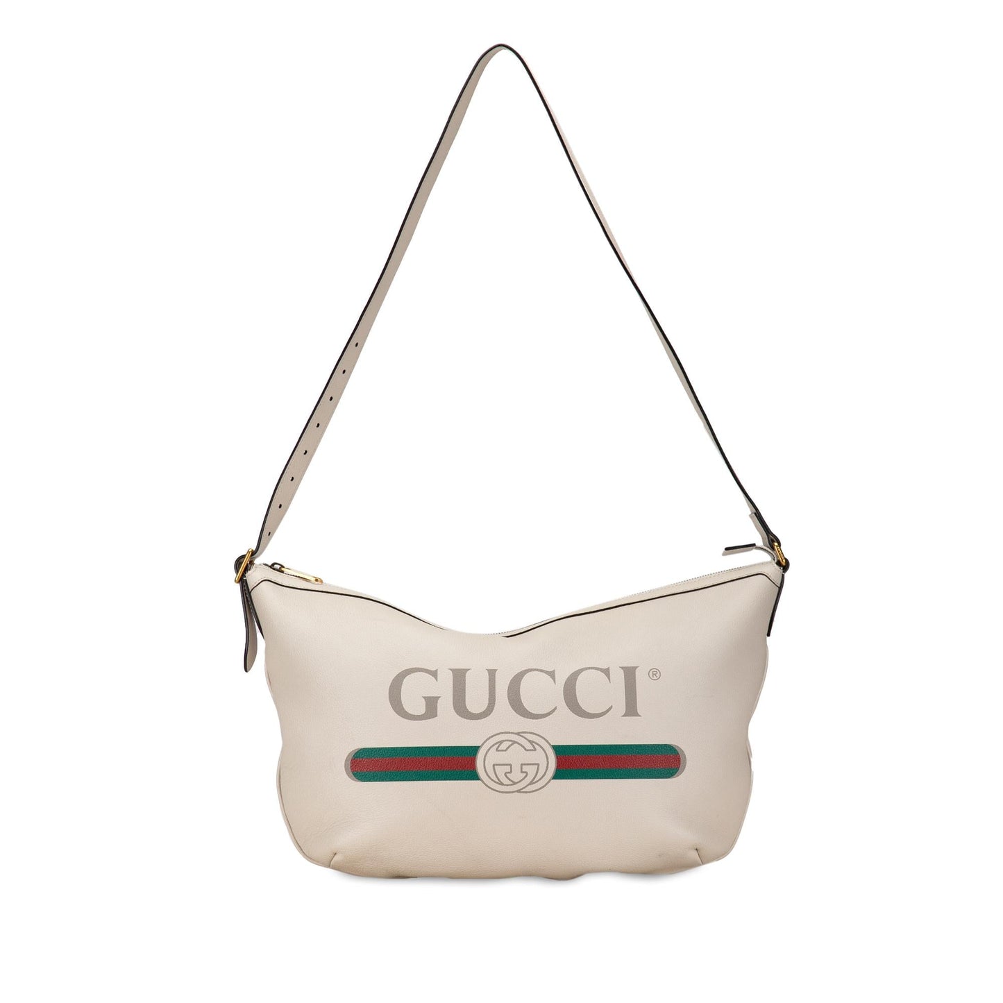 Gucci Leather Gucci Logo Half Moon (SHG-9LT2Mn)