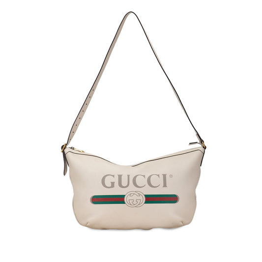 Gucci Leather Gucci Logo Half Moon (SHG-9LT2Mn)