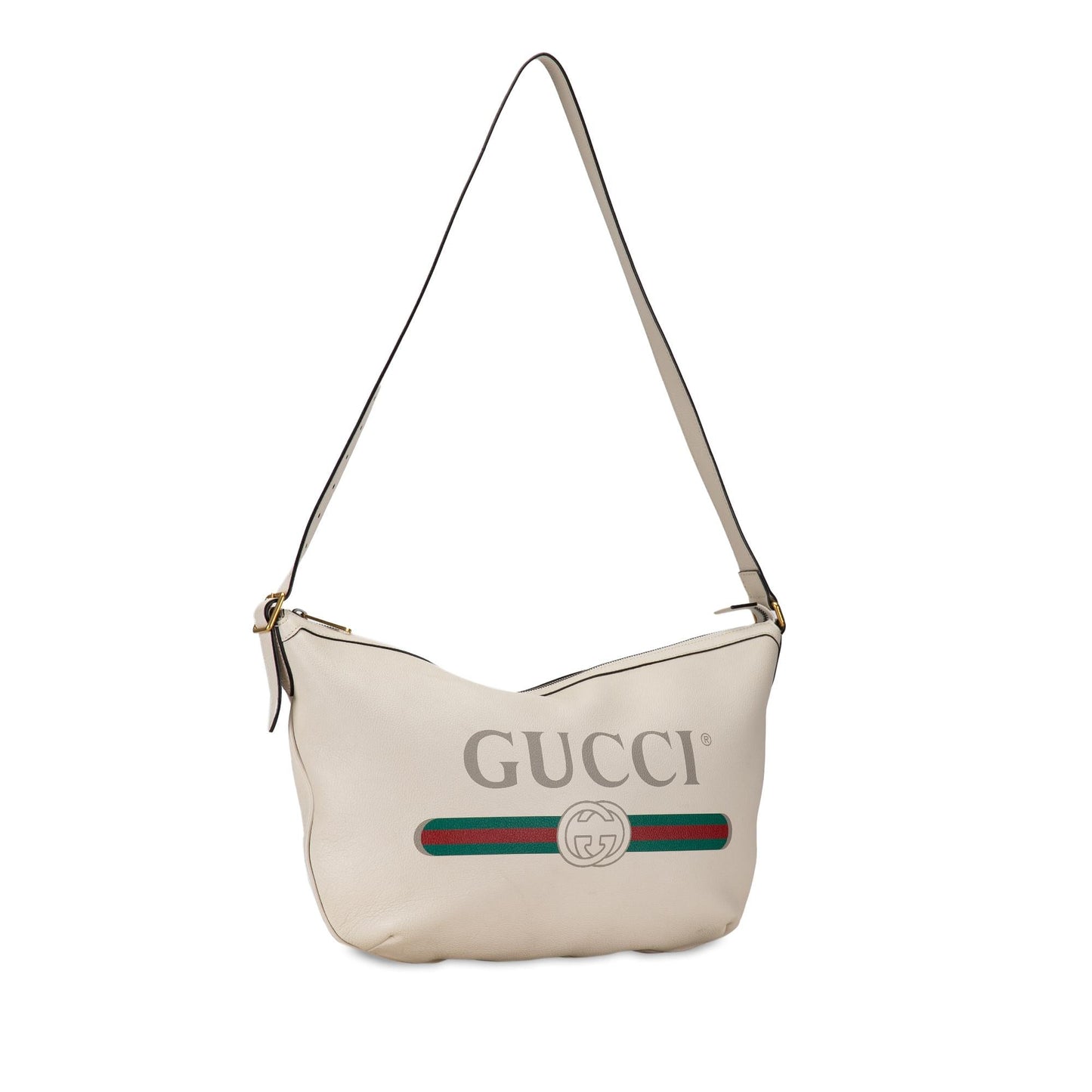 Gucci Leather Gucci Logo Half Moon (SHG-9LT2Mn)