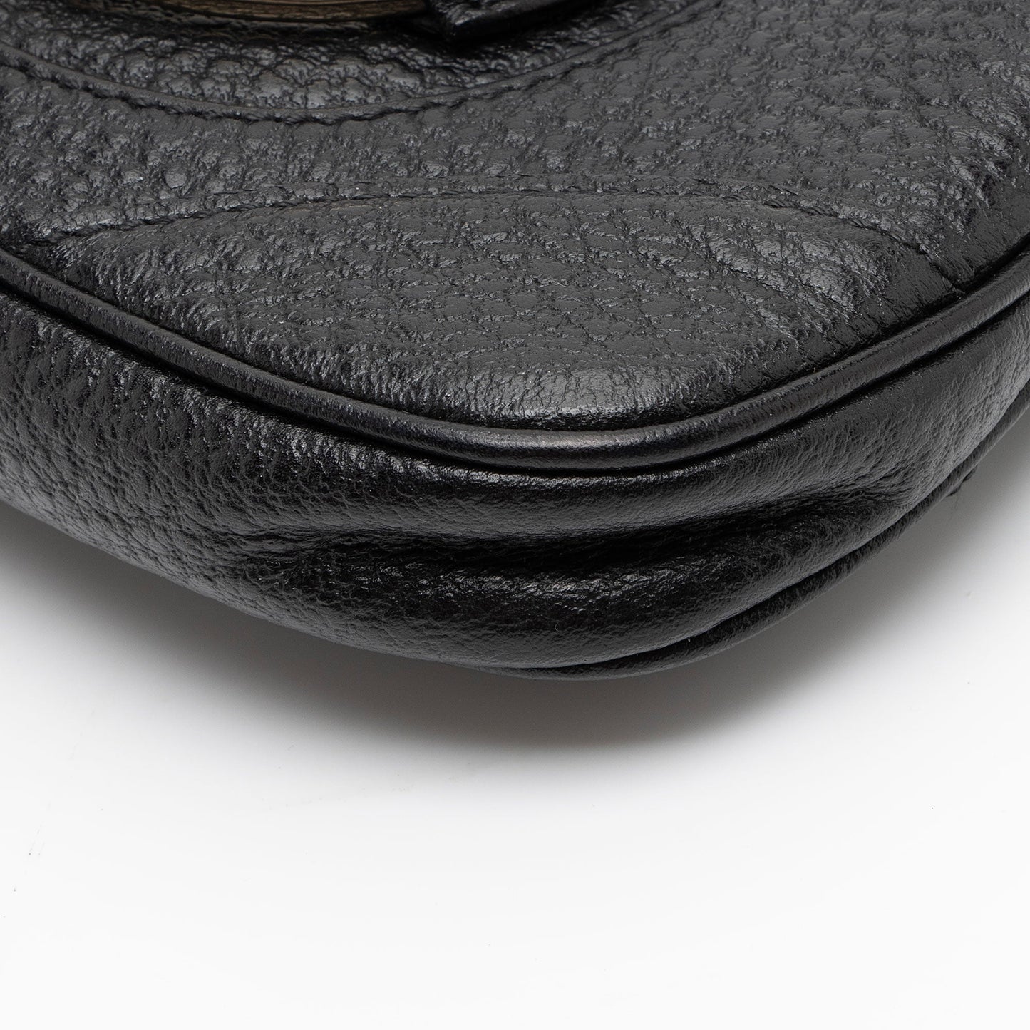 Gucci Leather Horsebit Hasler Mini Pochette