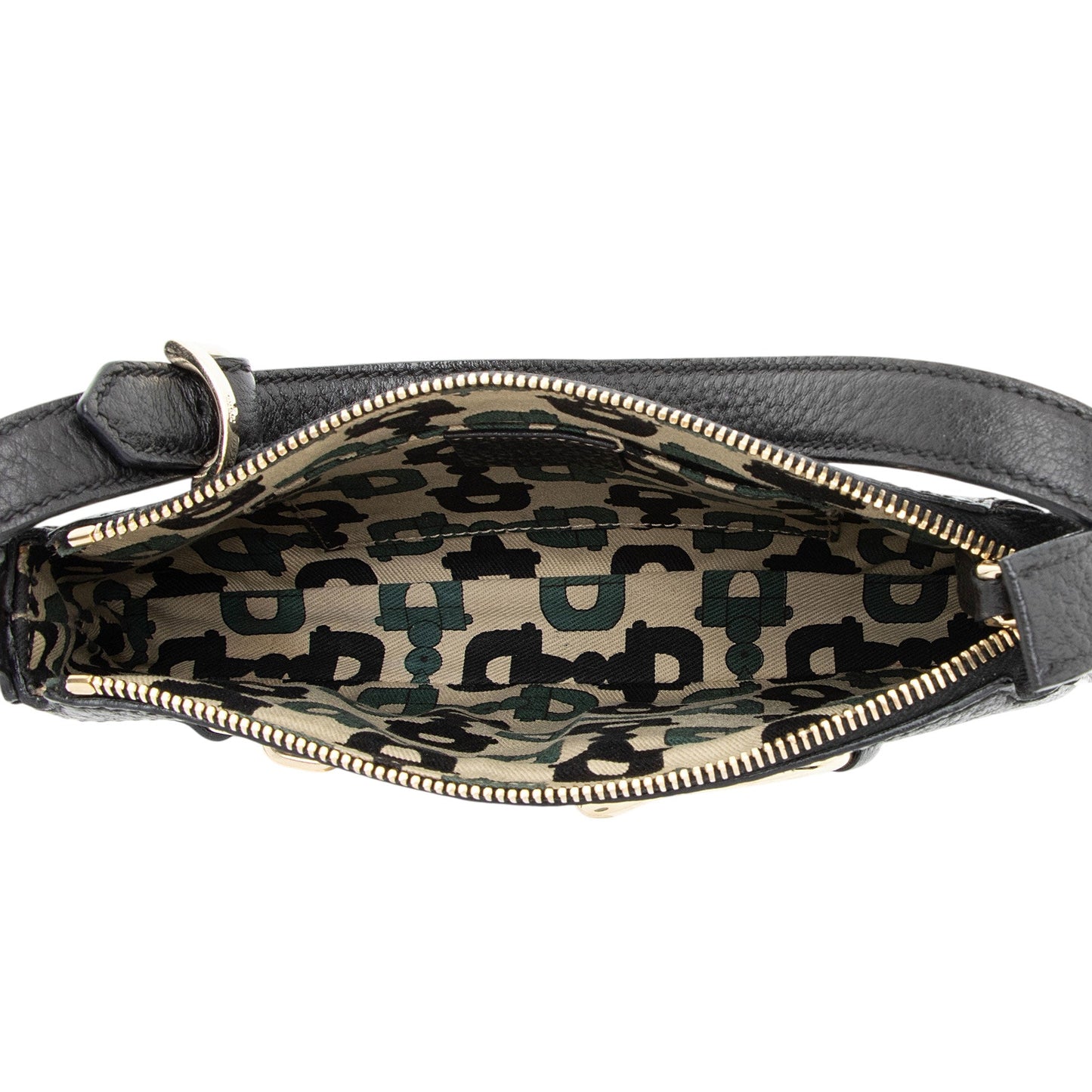 Gucci Leather Horsebit Hasler Mini Pochette