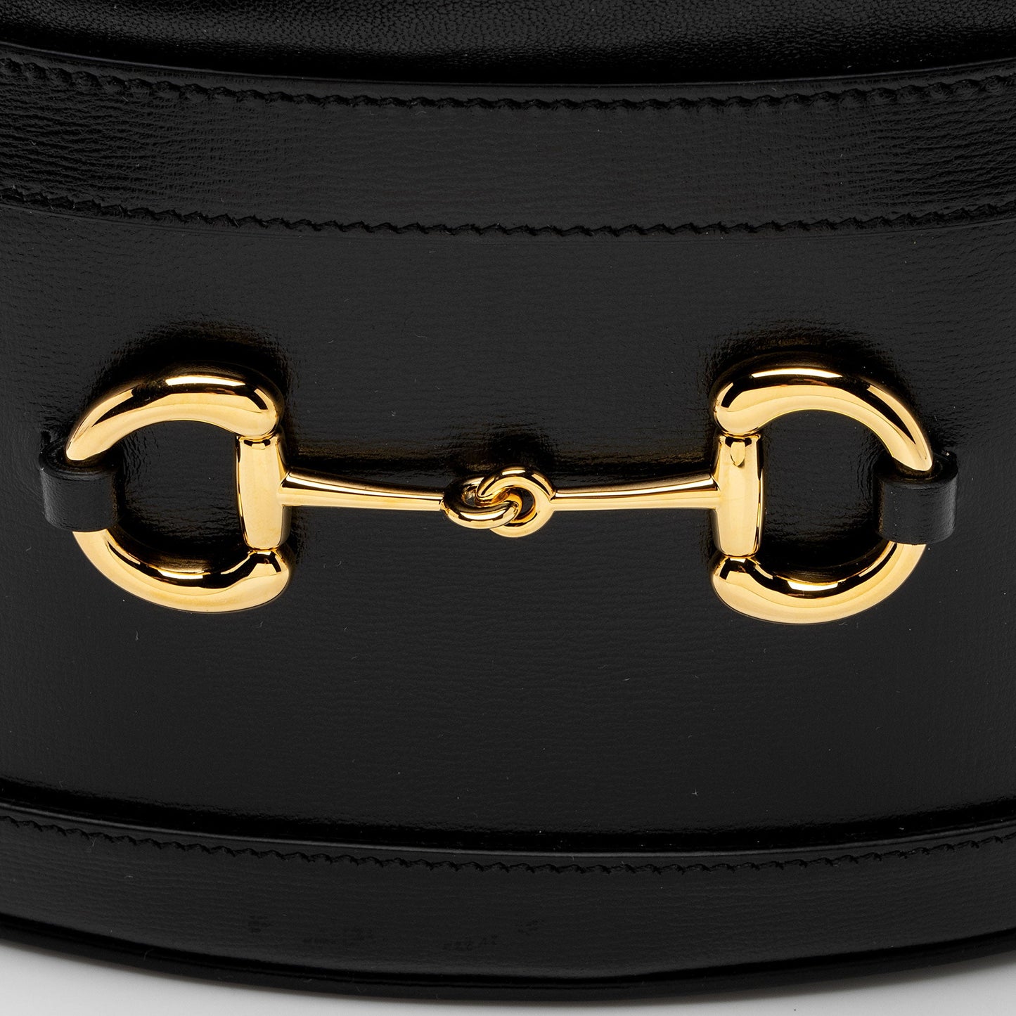 Gucci Leather Horsebit 1955 Drawstring Bucket Bag (SHF-gQJSRI)