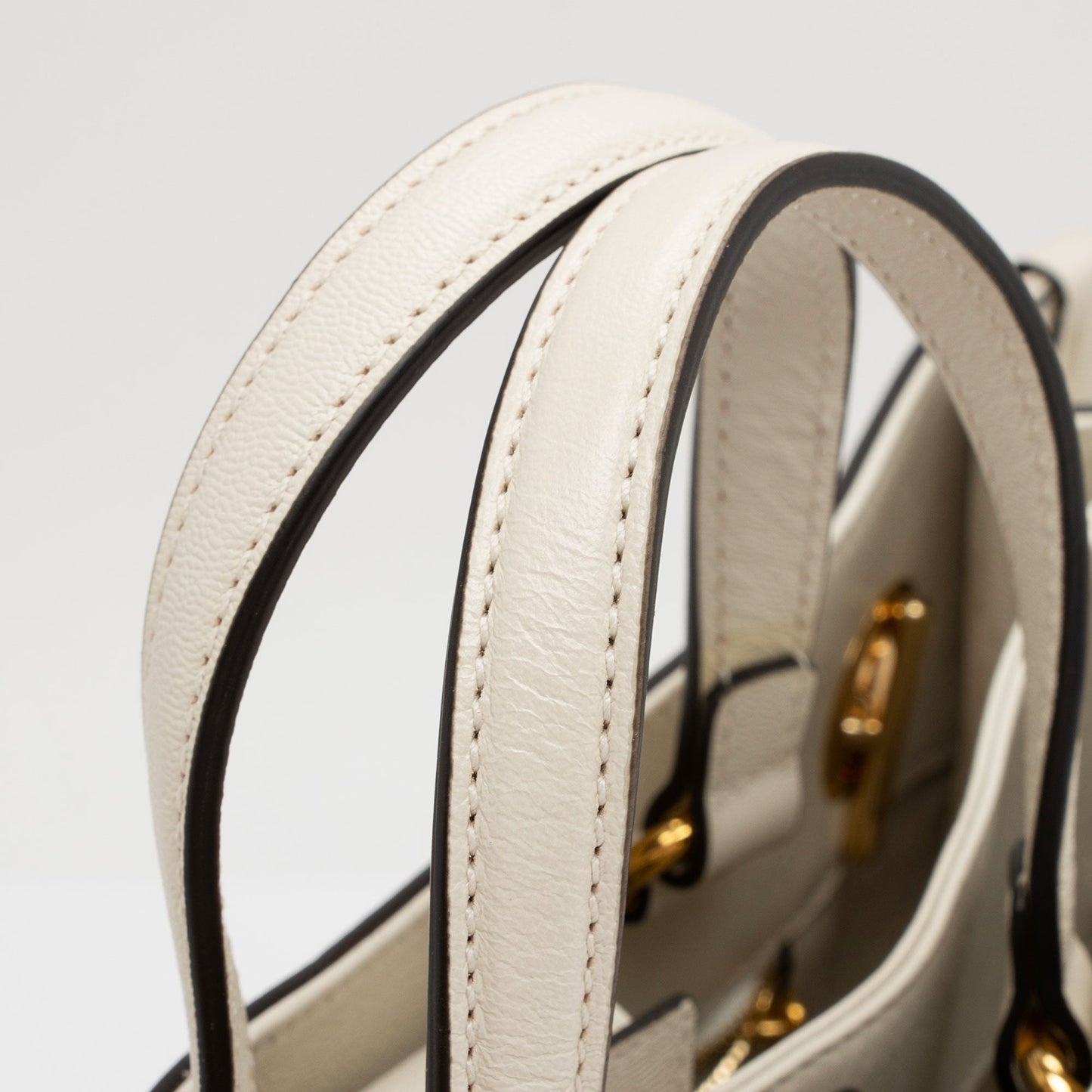 Gucci Leather Horsebit 1955 Medium Tote (SHF-BigRbj)