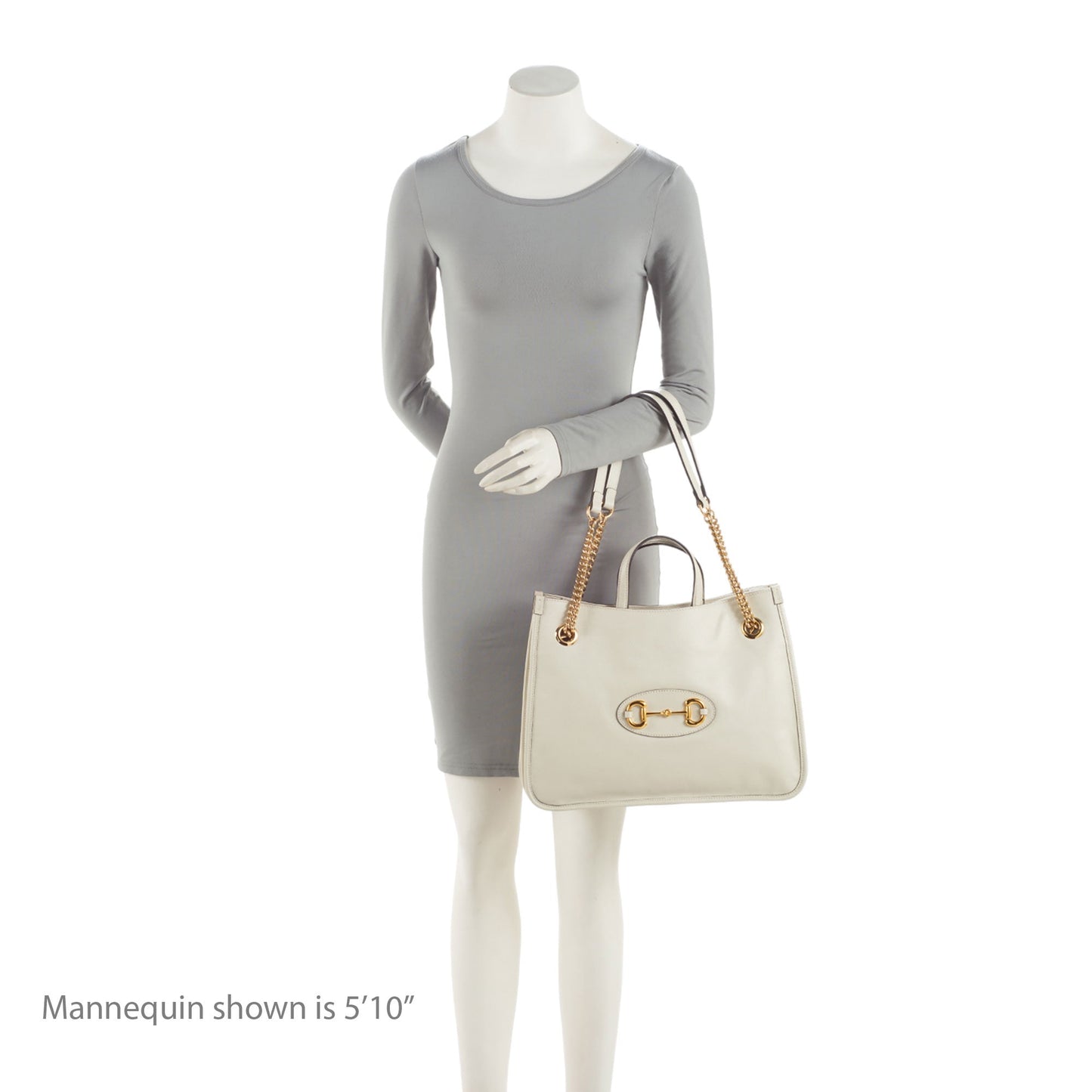 Gucci Leather Horsebit 1955 Medium Tote (SHF-BigRbj)