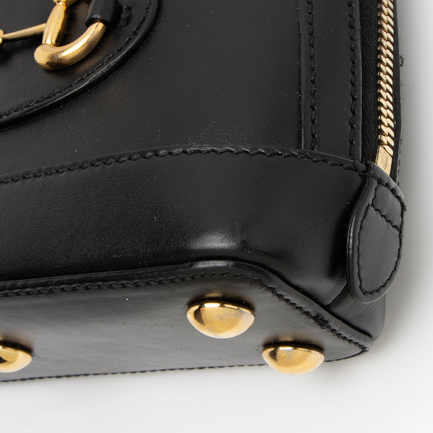 Gucci Leather Horsebit 1955 Mini Satchel