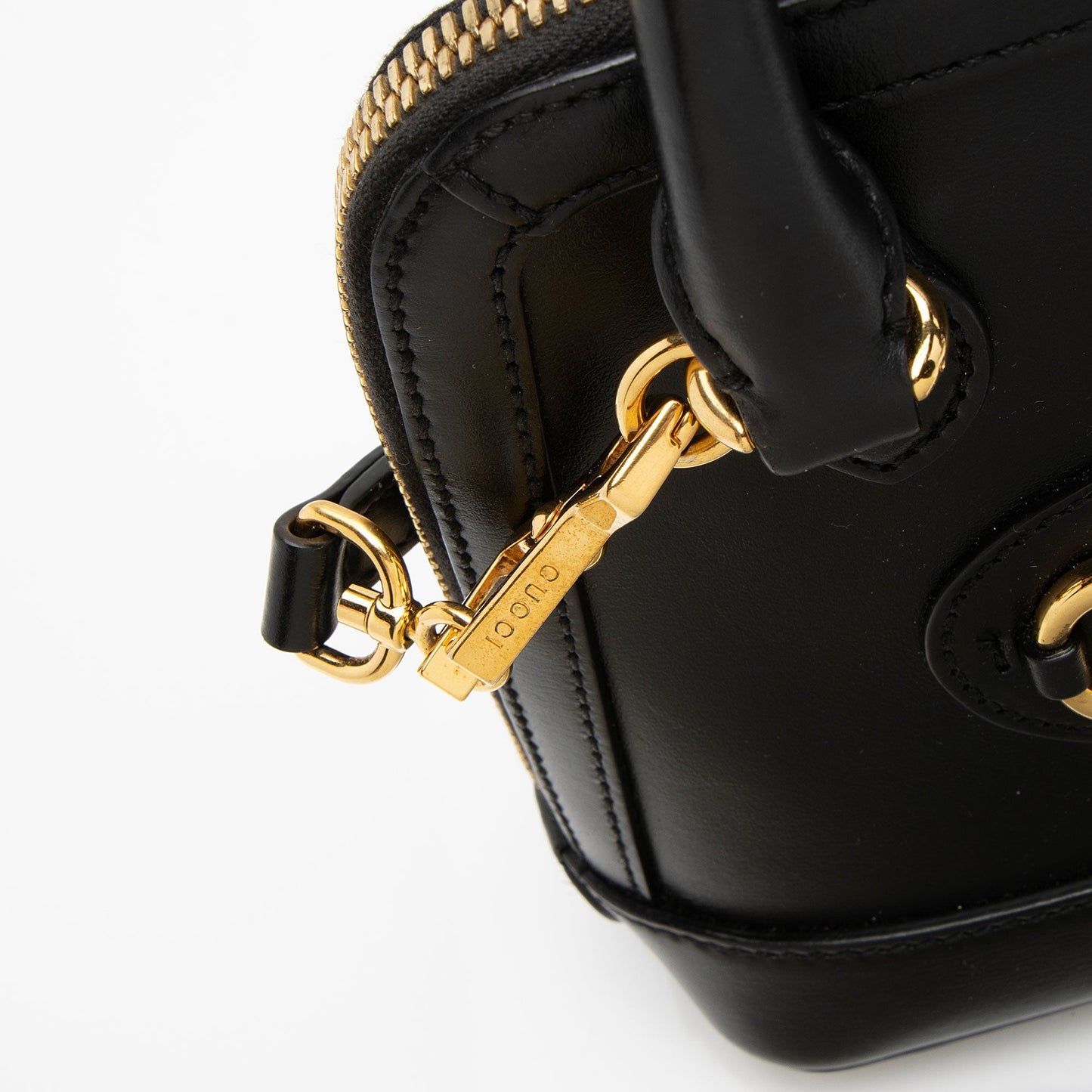 Gucci Leather Horsebit 1955 Mini Satchel