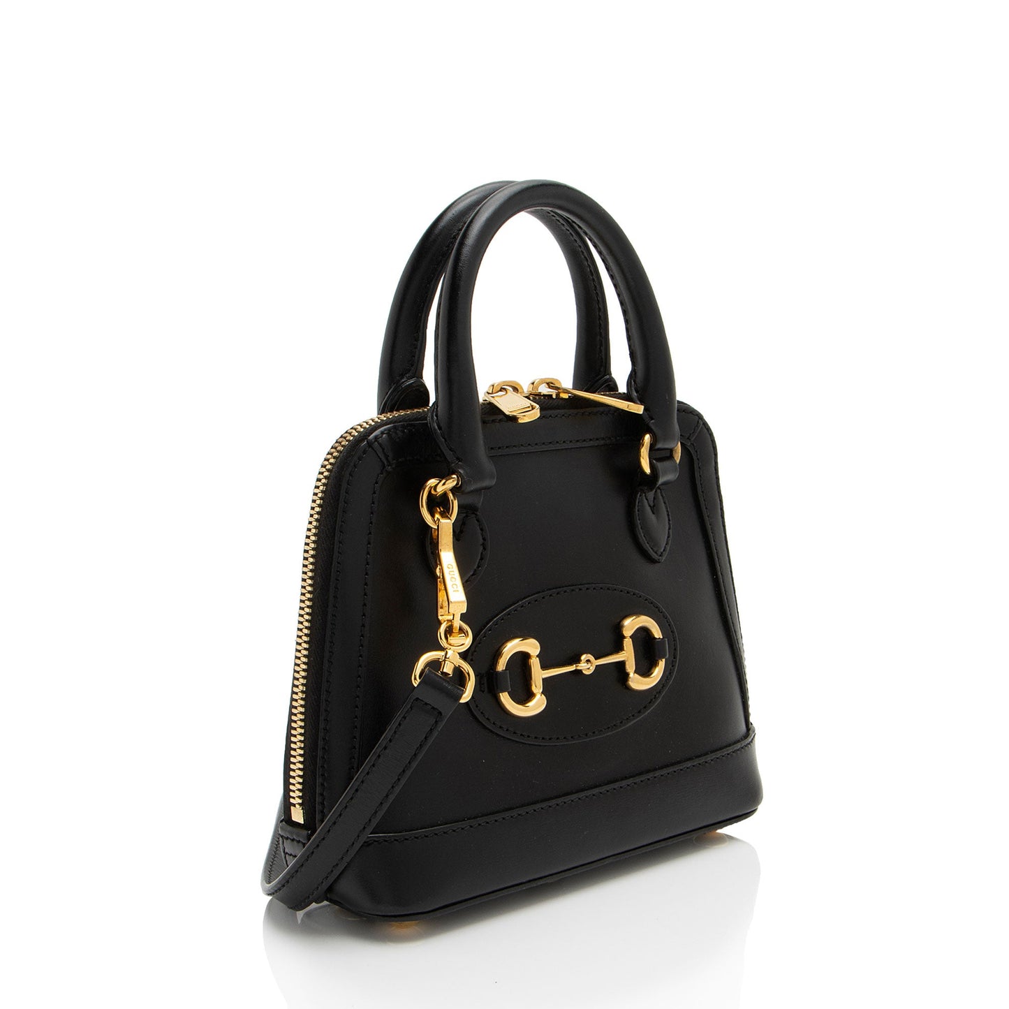 Gucci Leather Horsebit 1955 Mini Satchel