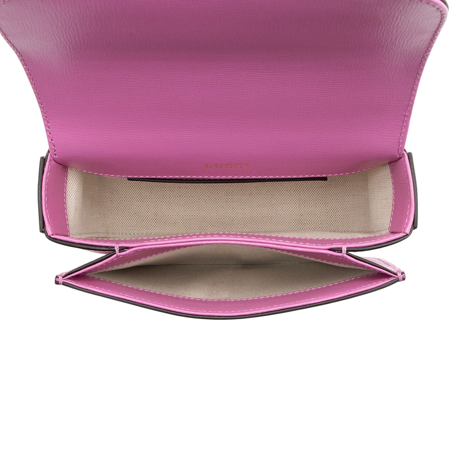 Gucci Leather Horsebit 1955 Mini Top Handle