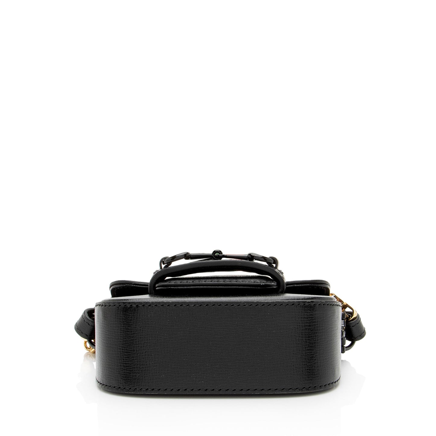 Gucci Leather Horsebit 1955 Super Mini Shoulder Bag