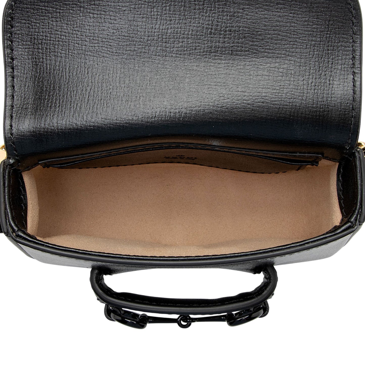 Gucci Leather Horsebit 1955 Super Mini Shoulder Bag
