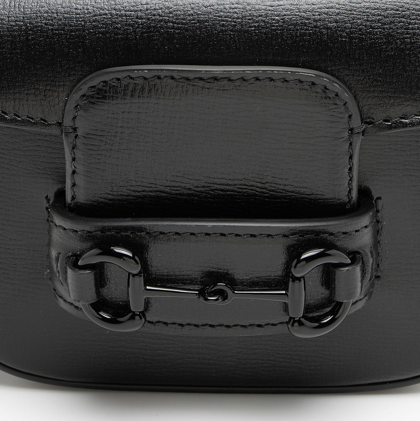 Gucci Leather Horsebit 1955 Super Mini Shoulder Bag