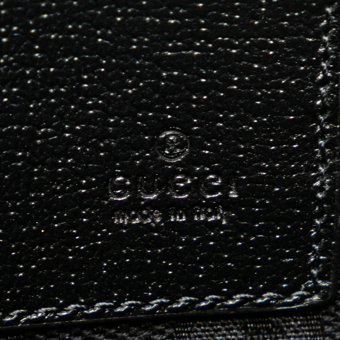 Gucci Leather Horsebit 1955 Zip Clutch