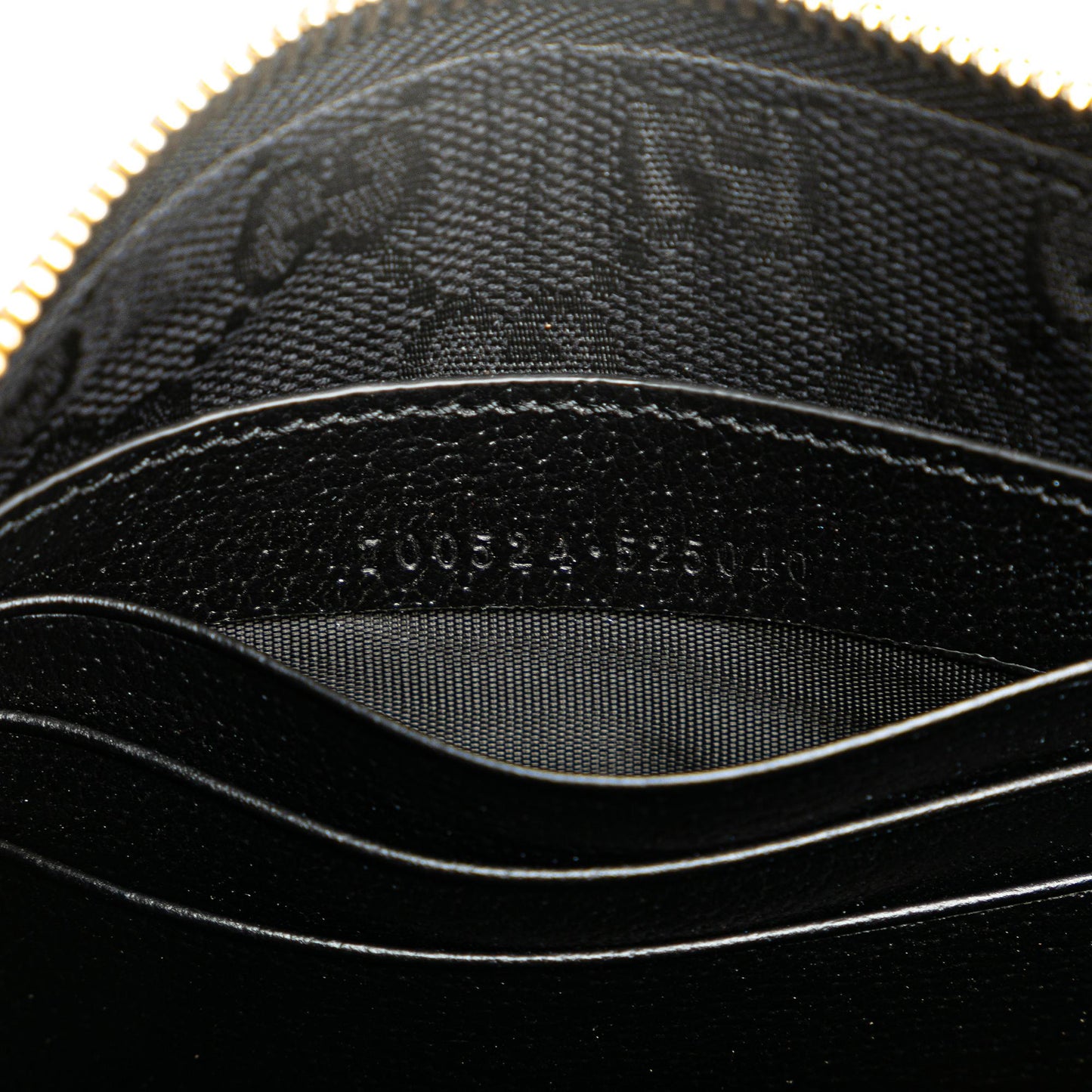 Gucci Leather Horsebit 1955 Zip Clutch