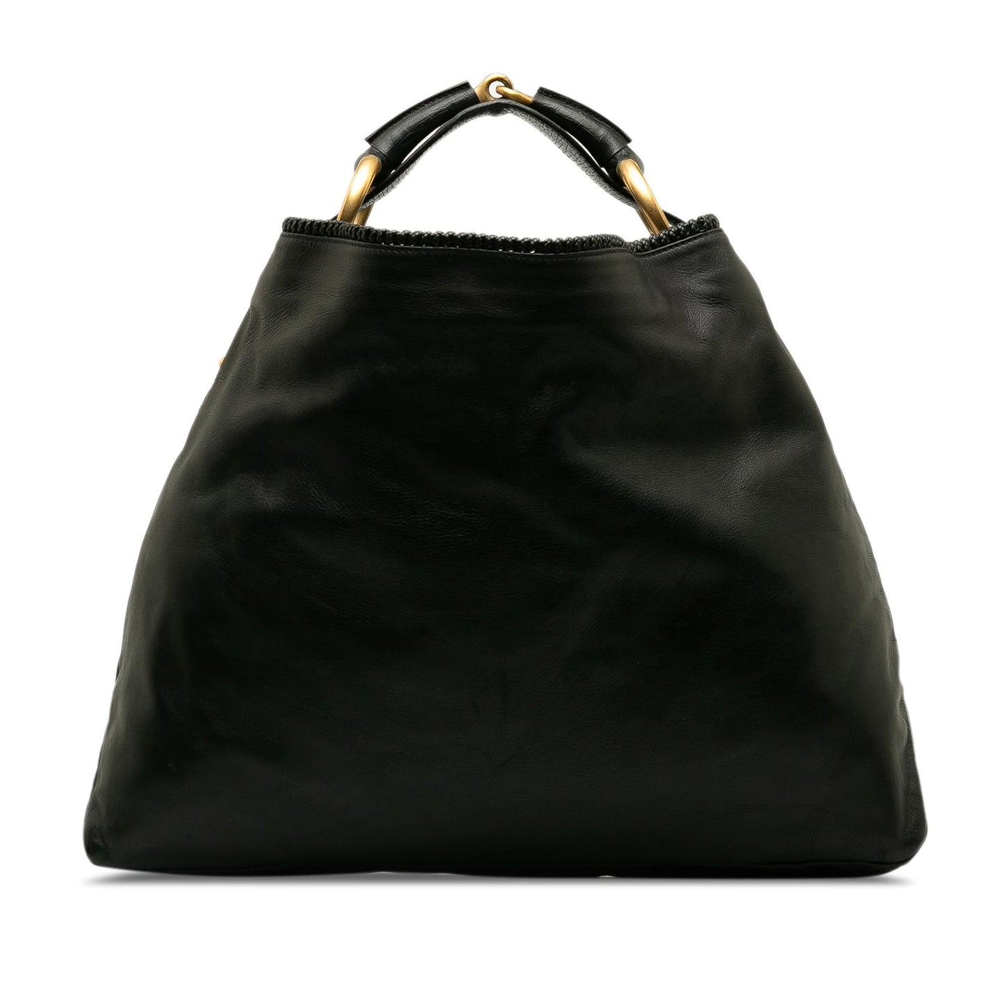 Gucci Leather Horsebit Hobo (SHG-RQo3jb)