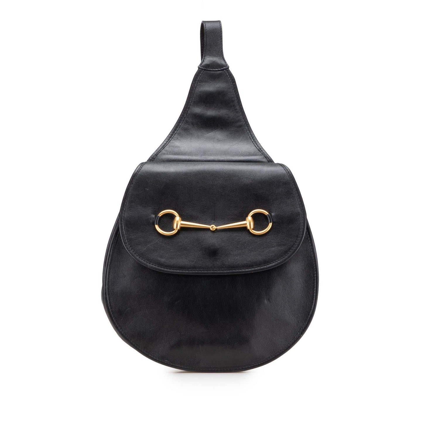 Gucci Leather Horsebit Sling Bag