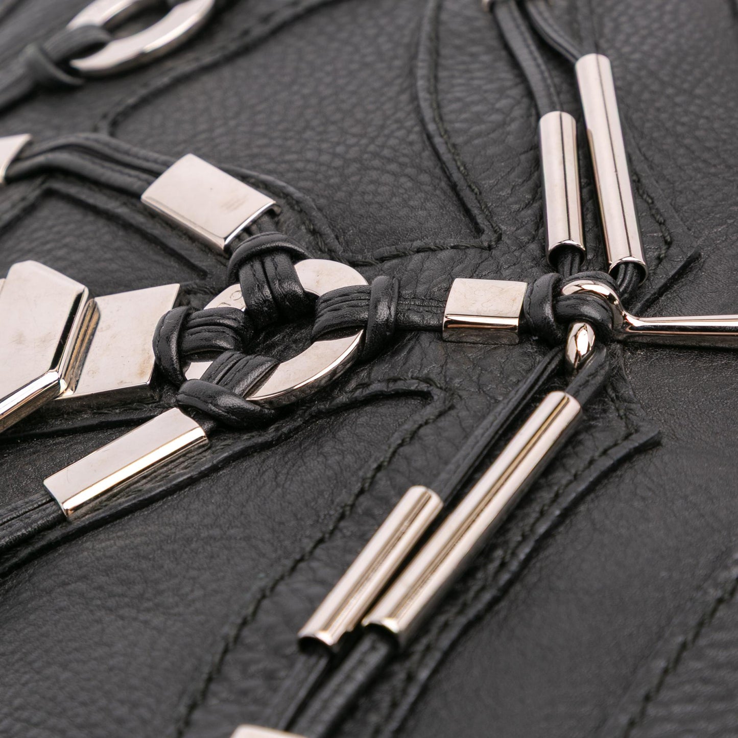 Gucci Leather Horsebit Techno Satchel