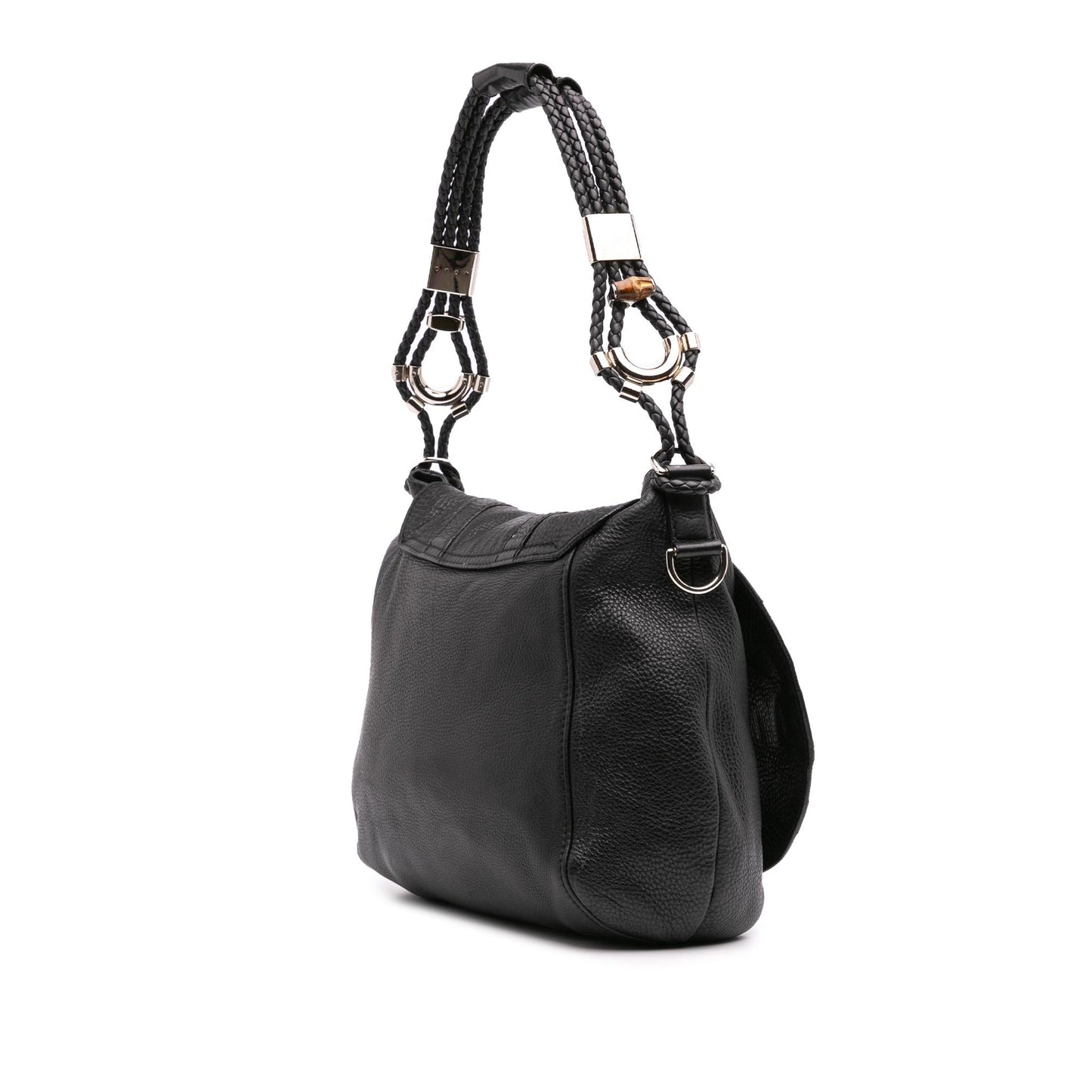 Gucci Leather Horsebit Techno Satchel