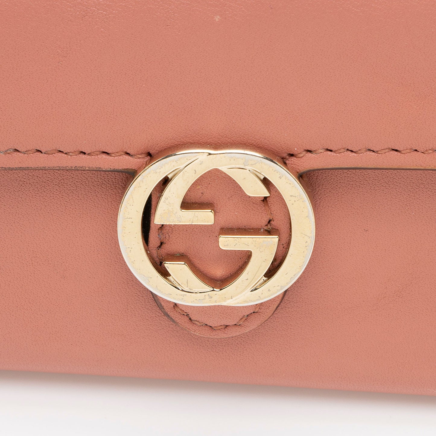 Gucci Leather Interlocking G 6 Key Holder