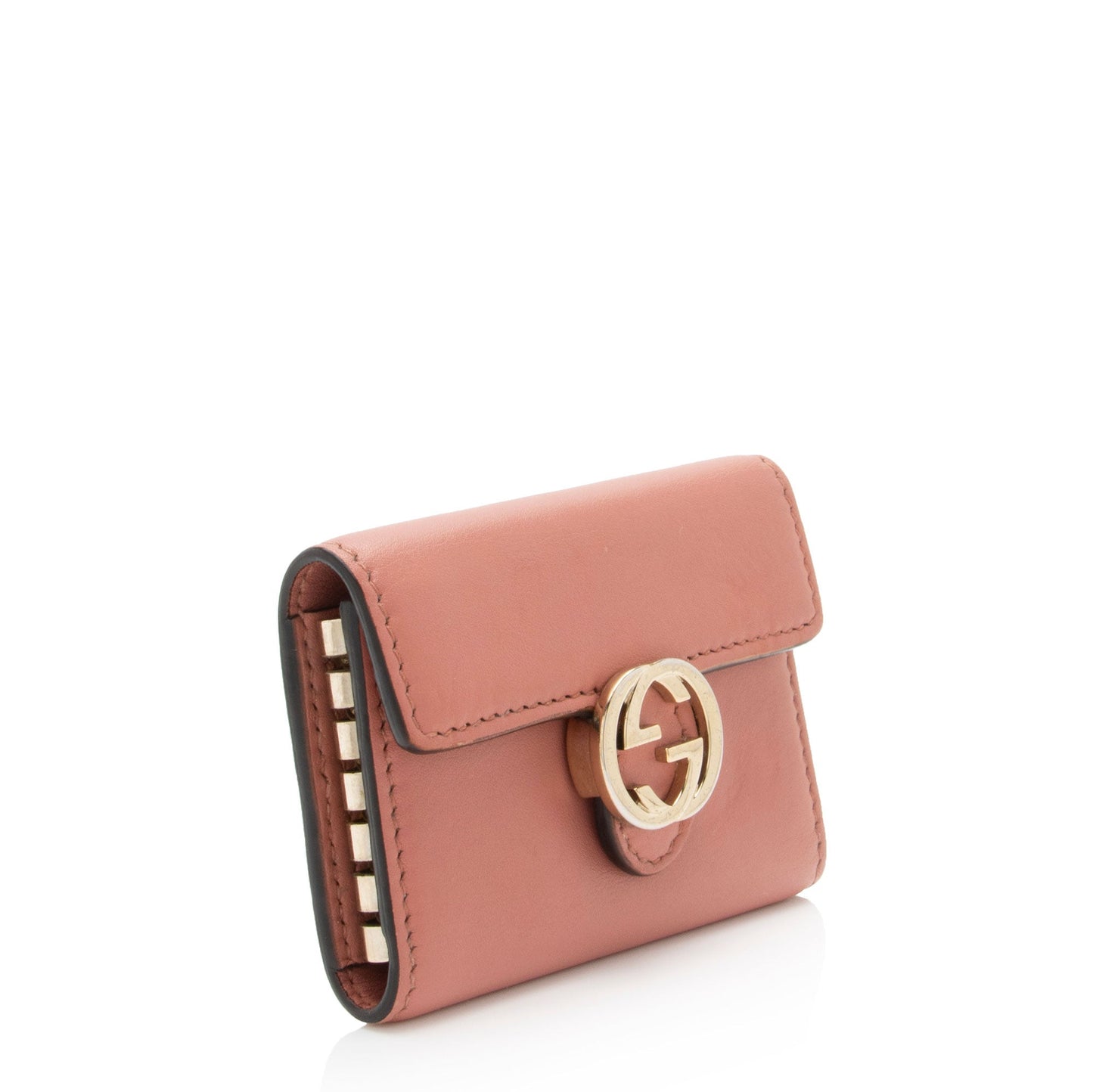 Gucci Leather Interlocking G 6 Key Holder