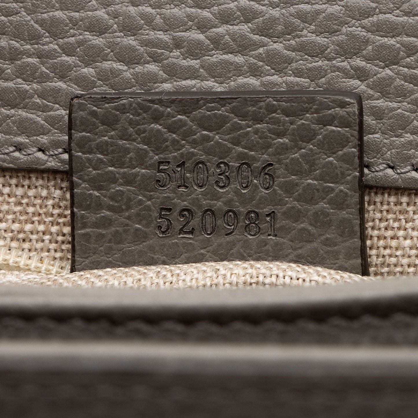 Gucci Leather Interlocking G Medium Top Handle