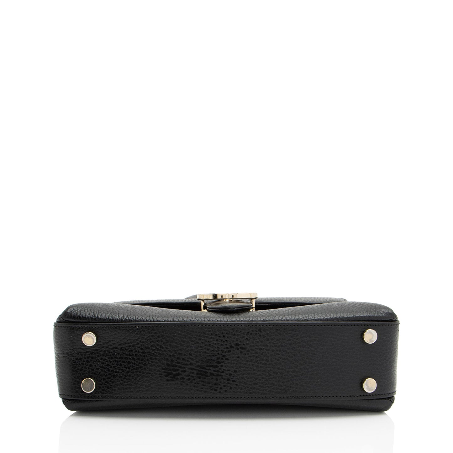 Gucci Leather Interlocking G Small Top Handle (SHF-WY9c47)