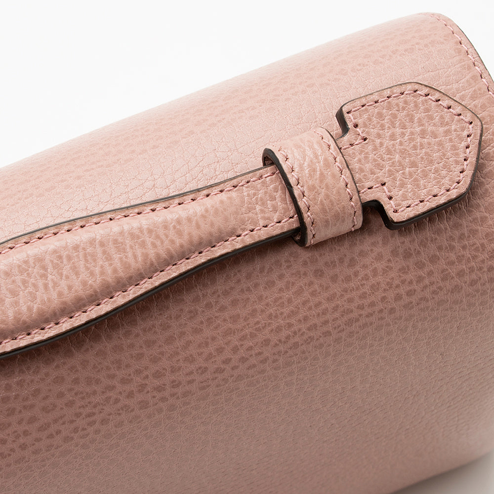 Gucci Leather Interlocking G Top Handle Small Shoulder Bag (SHF-21776)