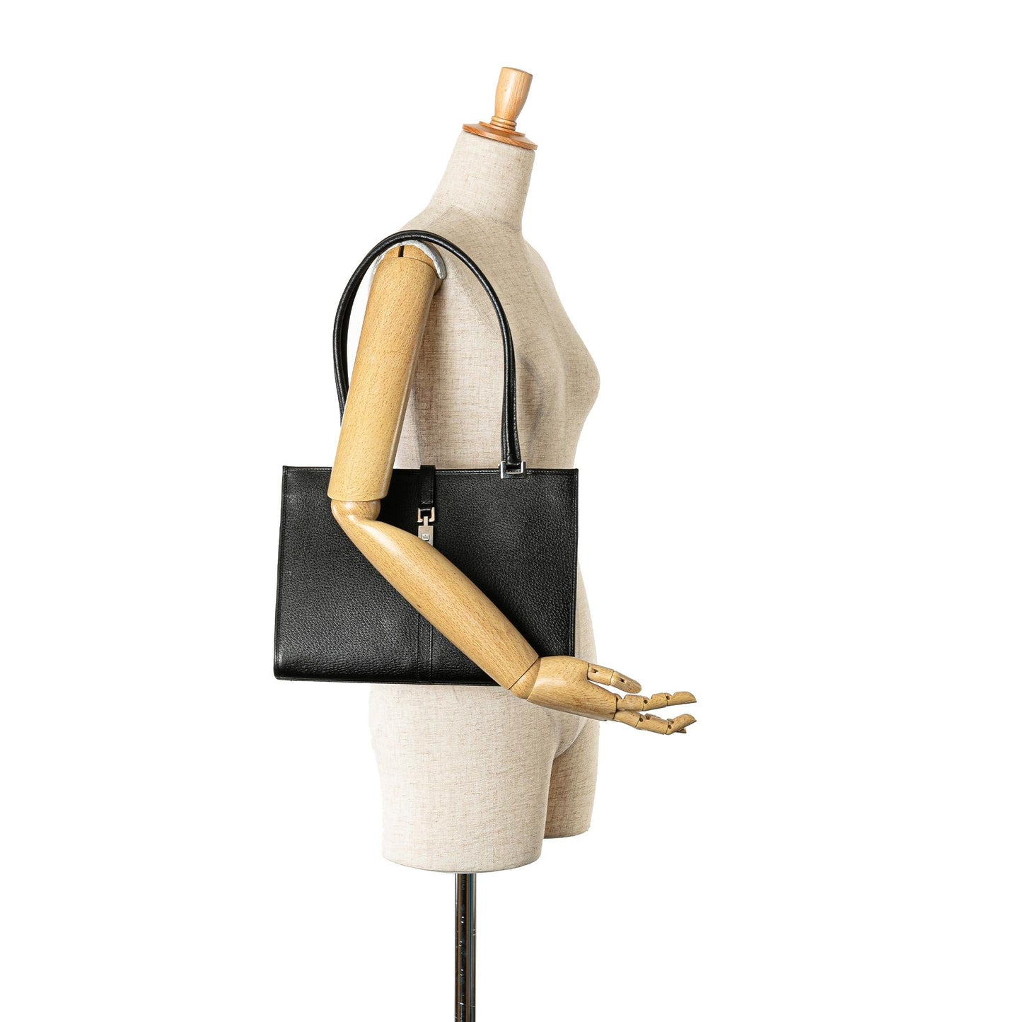 Gucci Leather Jackie Tote (SHG-c3eqmB)