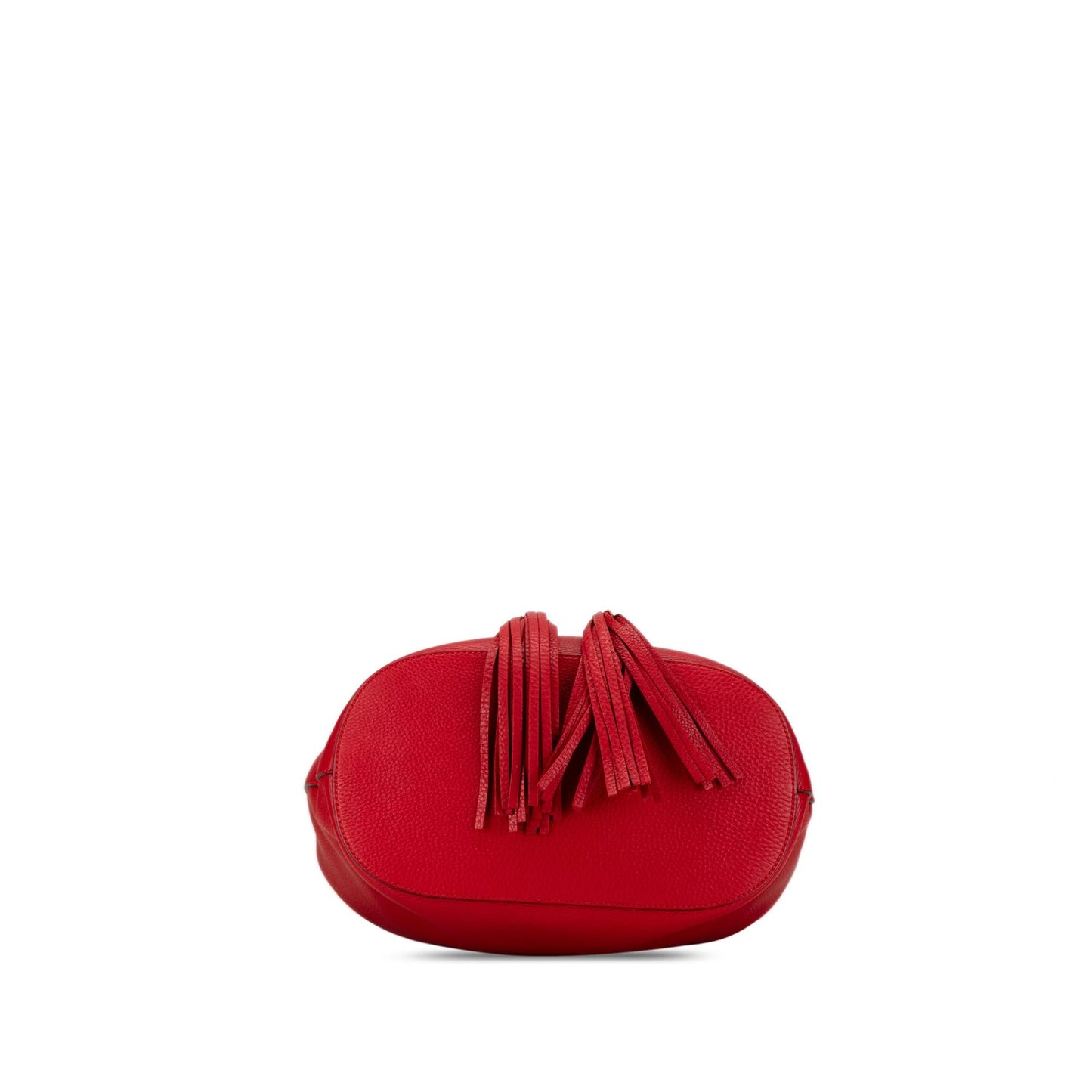 Gucci Leather Lady Tassel Bucket Bag (SHG-uZdZdK)