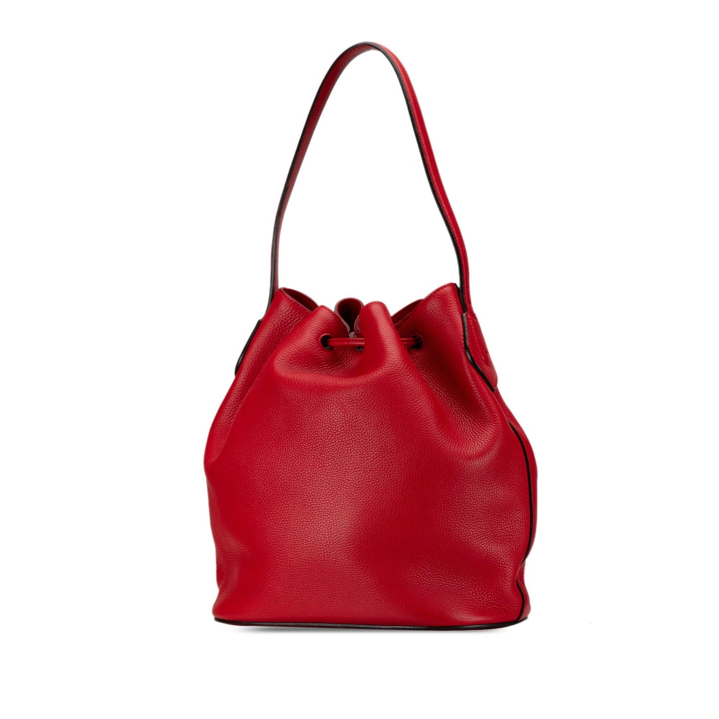 Gucci Leather Lady Tassel Bucket Bag (SHG-uZdZdK)