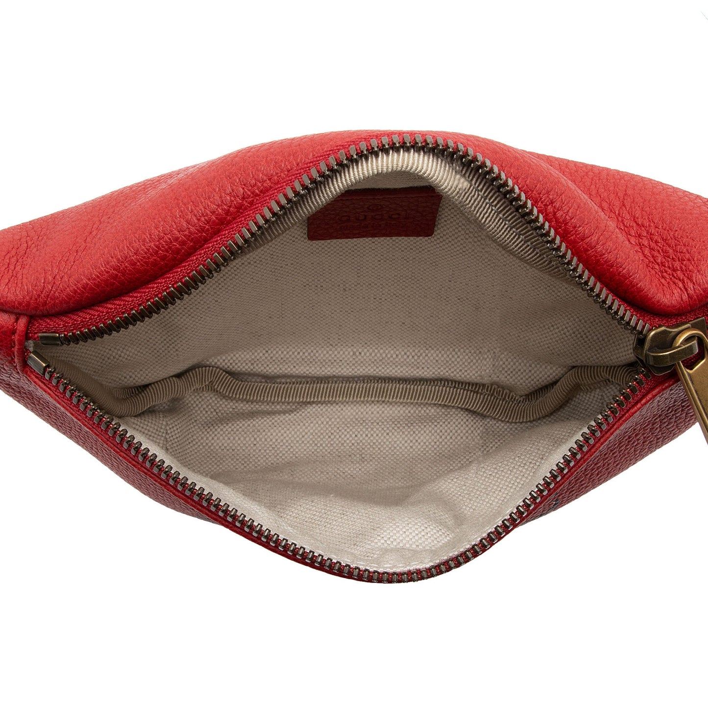 Gucci Leather Logo Belt Bag (SHF-YVpNxZ)