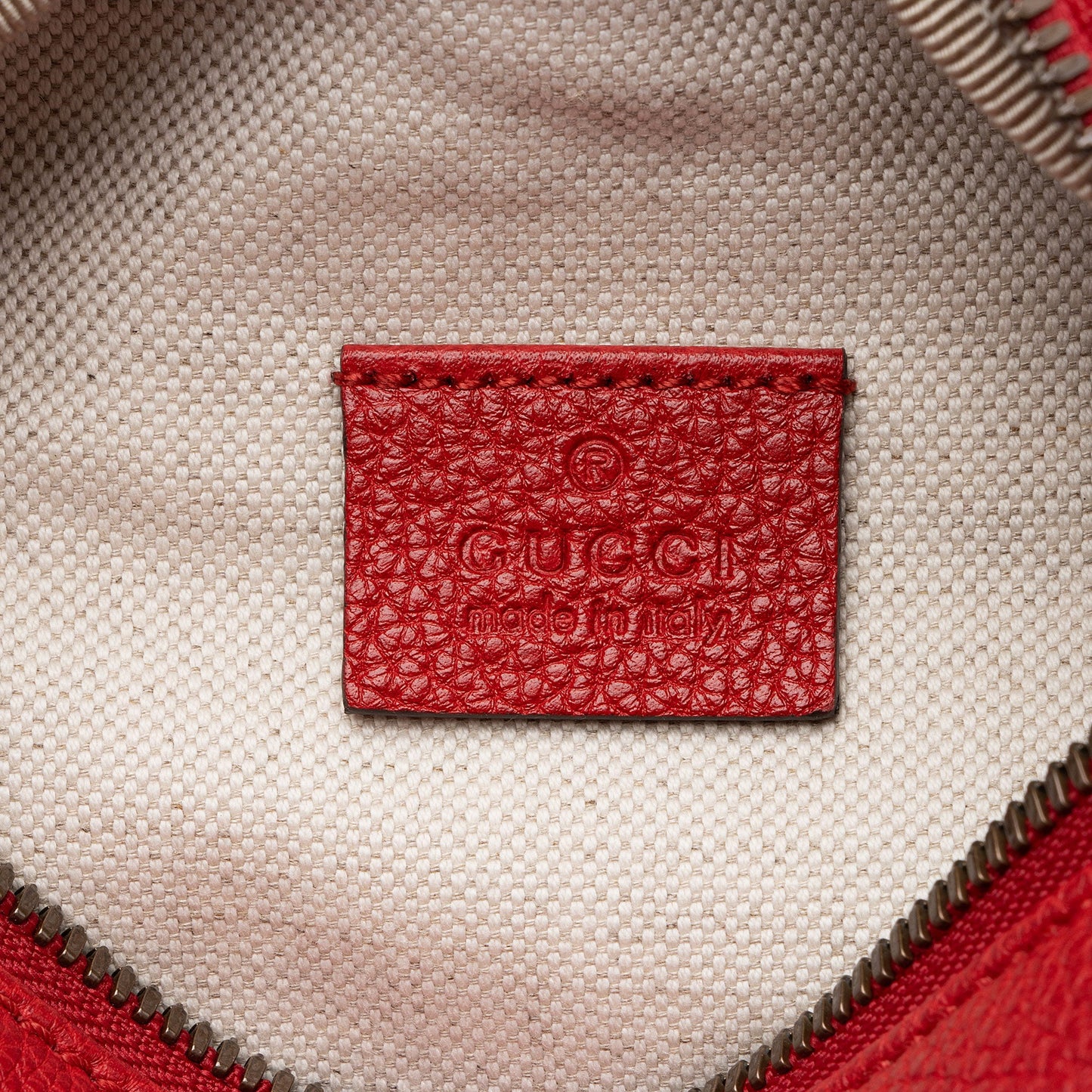 Gucci Leather Logo Belt Bag (SHF-YVpNxZ)