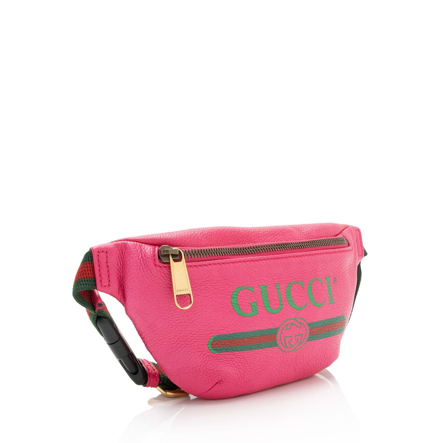 Gucci Leather Logo Belt Bag (SHF-tb0kKj)