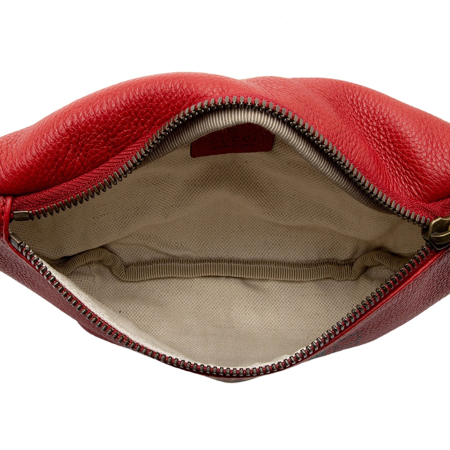 Gucci Leather Logo Belt Bag (SHF-hKYC3Q)