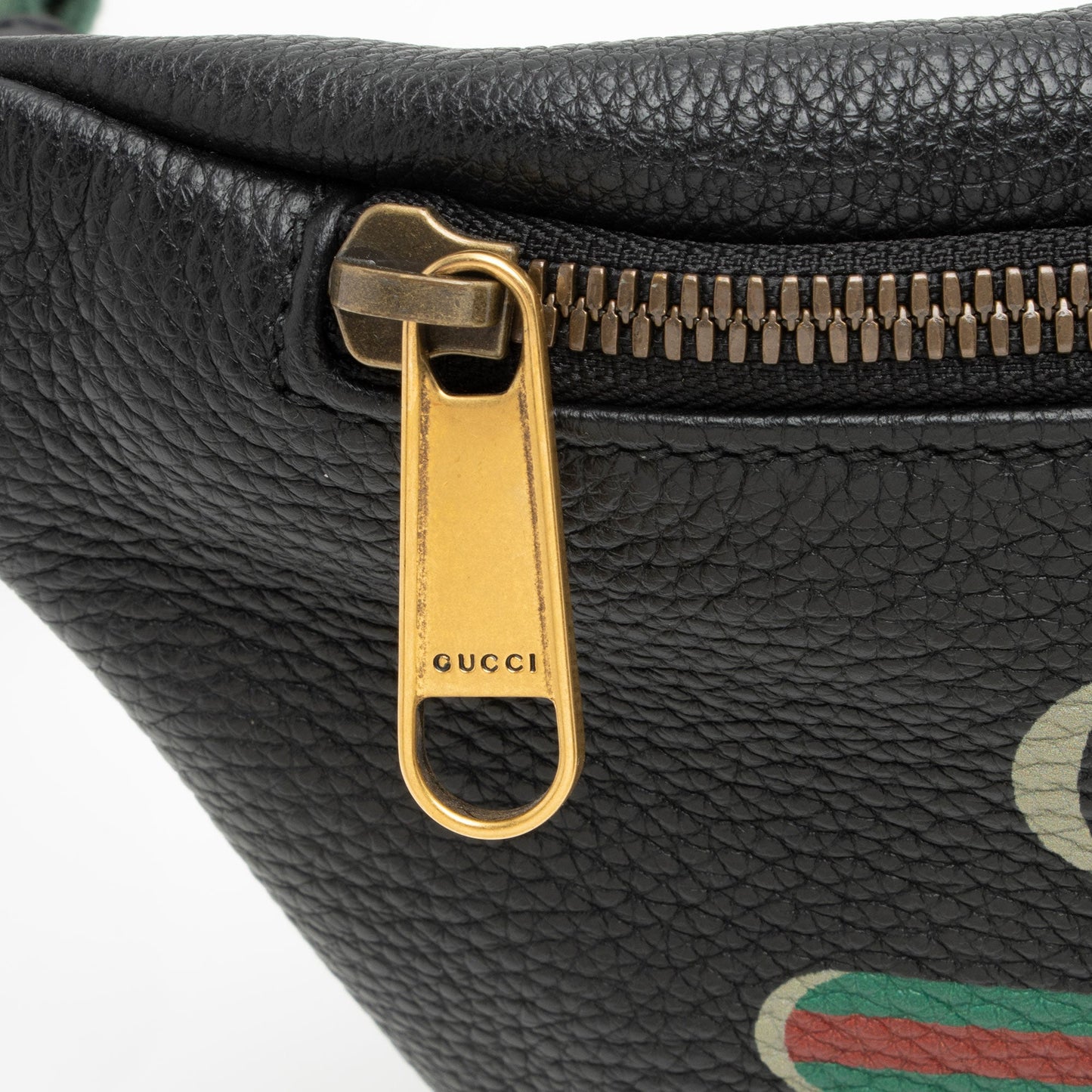Gucci Leather Logo Belt Bag - FINAL SALE (SHF-884OAb)