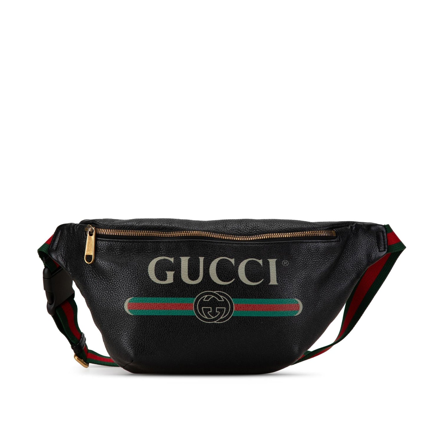 Gucci Leather Logo Belt Bag (SHG-b7wjHw)