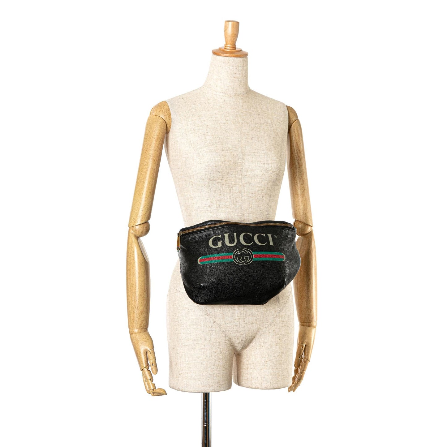 Gucci Leather Logo Belt Bag (SHG-b7wjHw)
