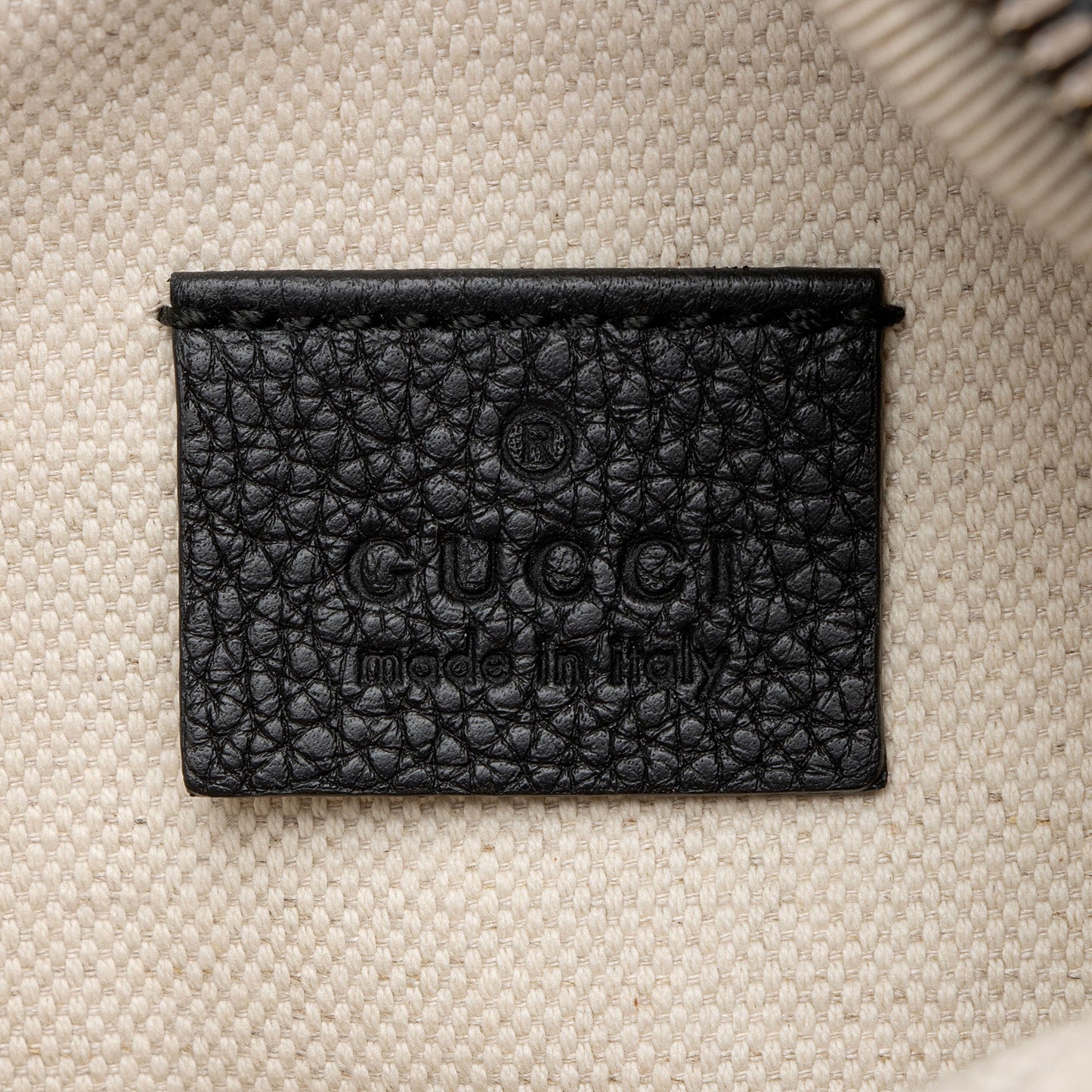 Gucci Leather Logo Belt Bag