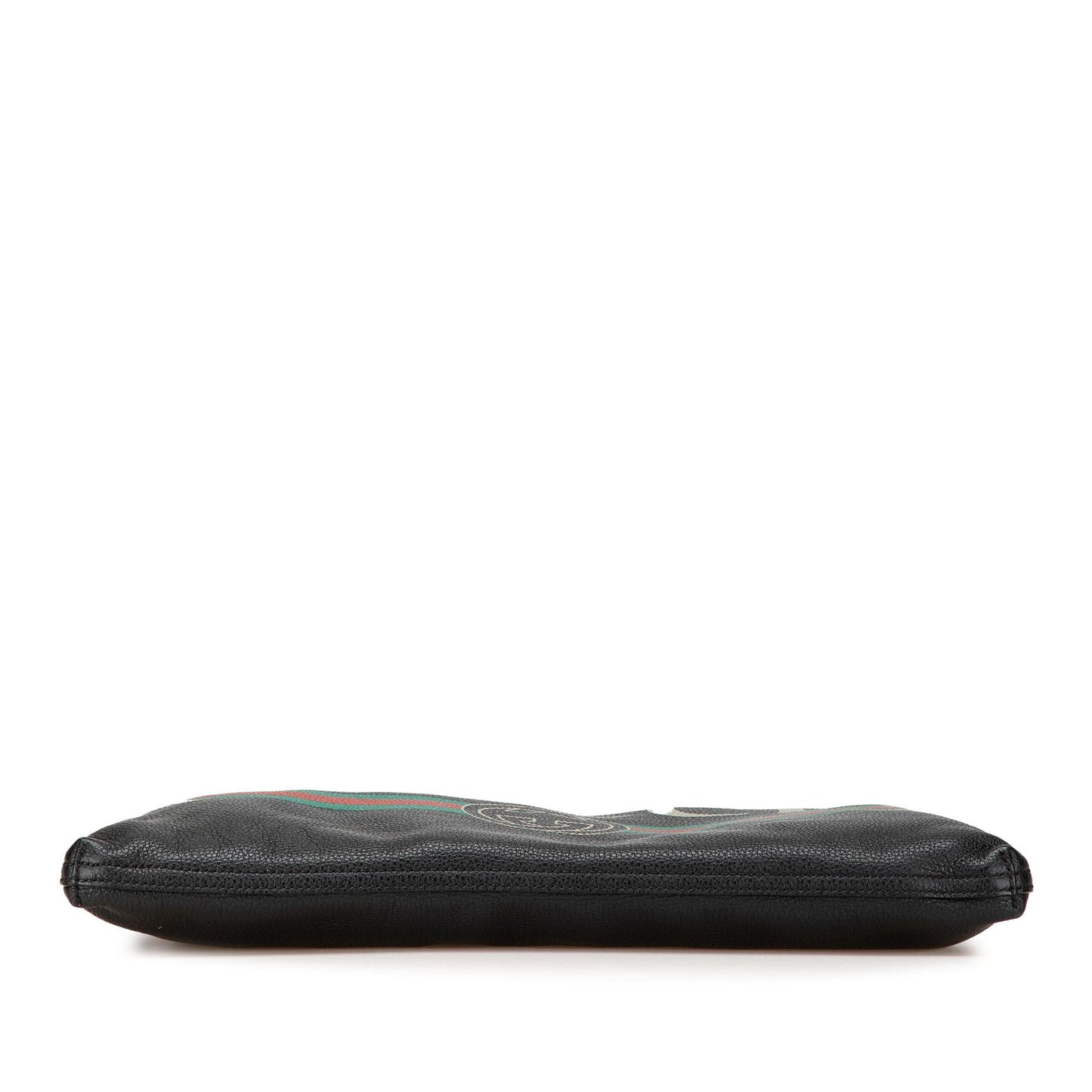 Gucci Leather Logo Clutch Bag