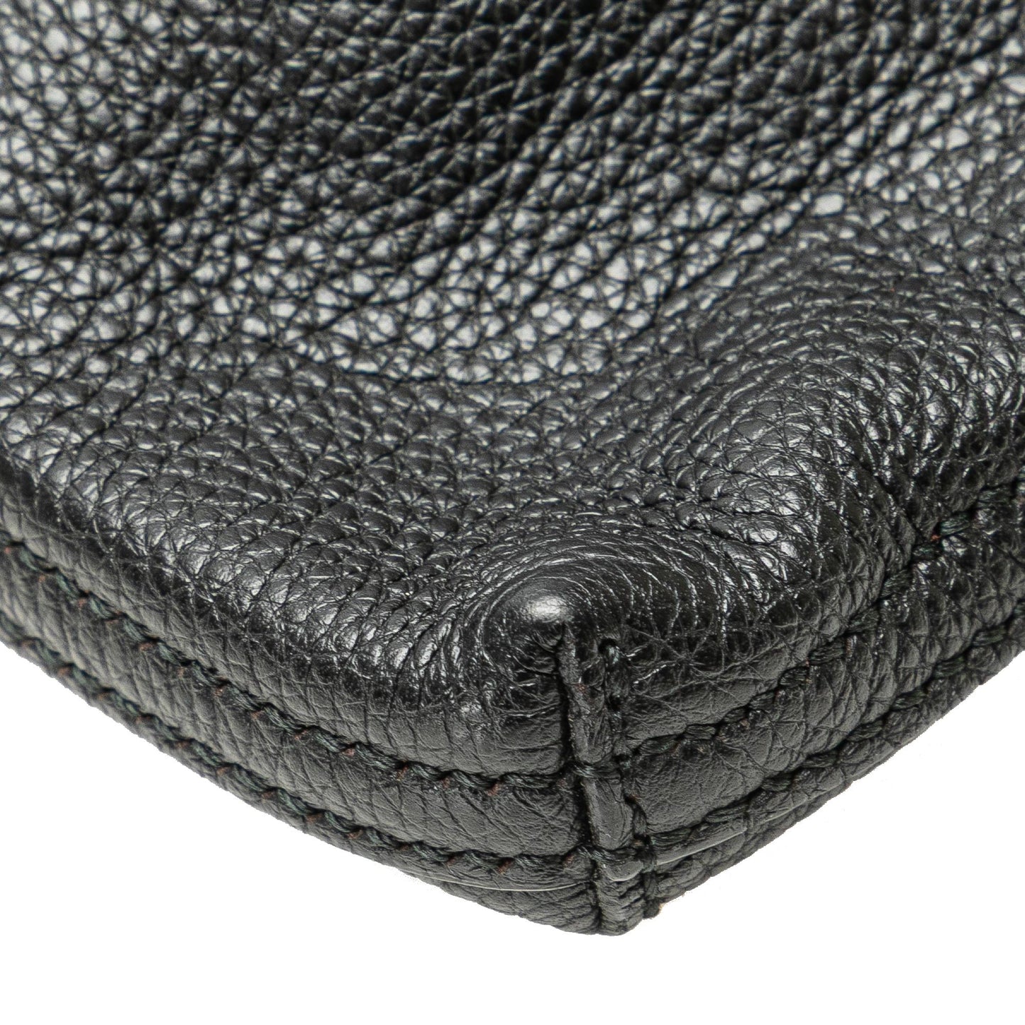Gucci Leather Logo Clutch Bag