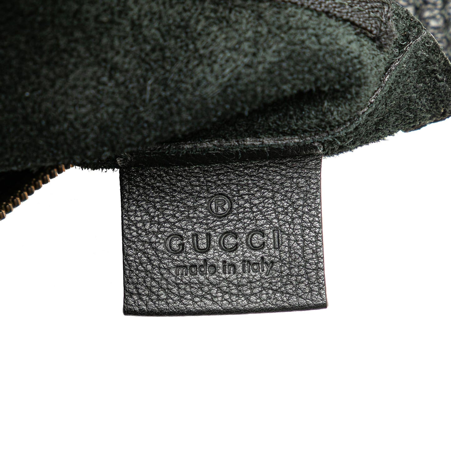 Gucci Leather Logo Clutch Bag