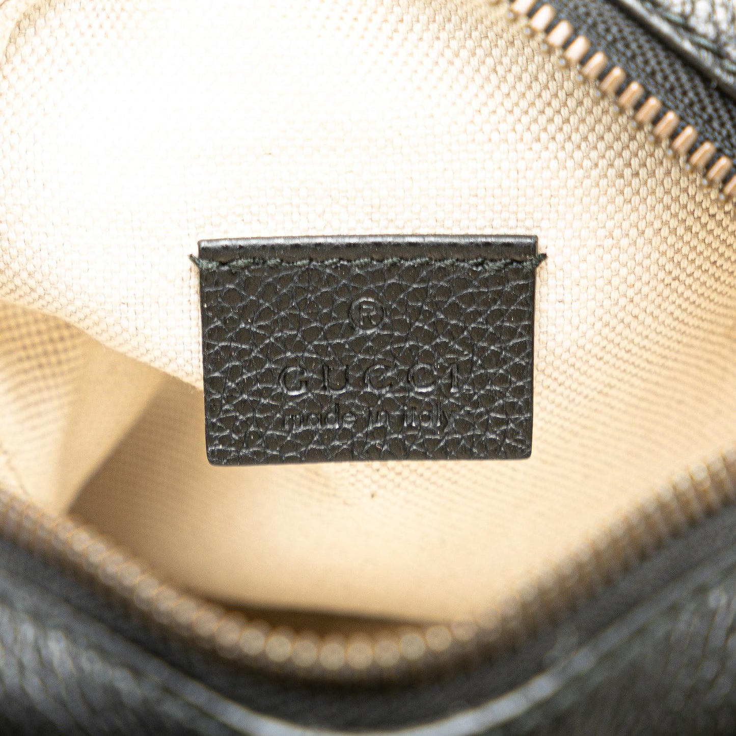 Gucci Leather Logo Crossbody