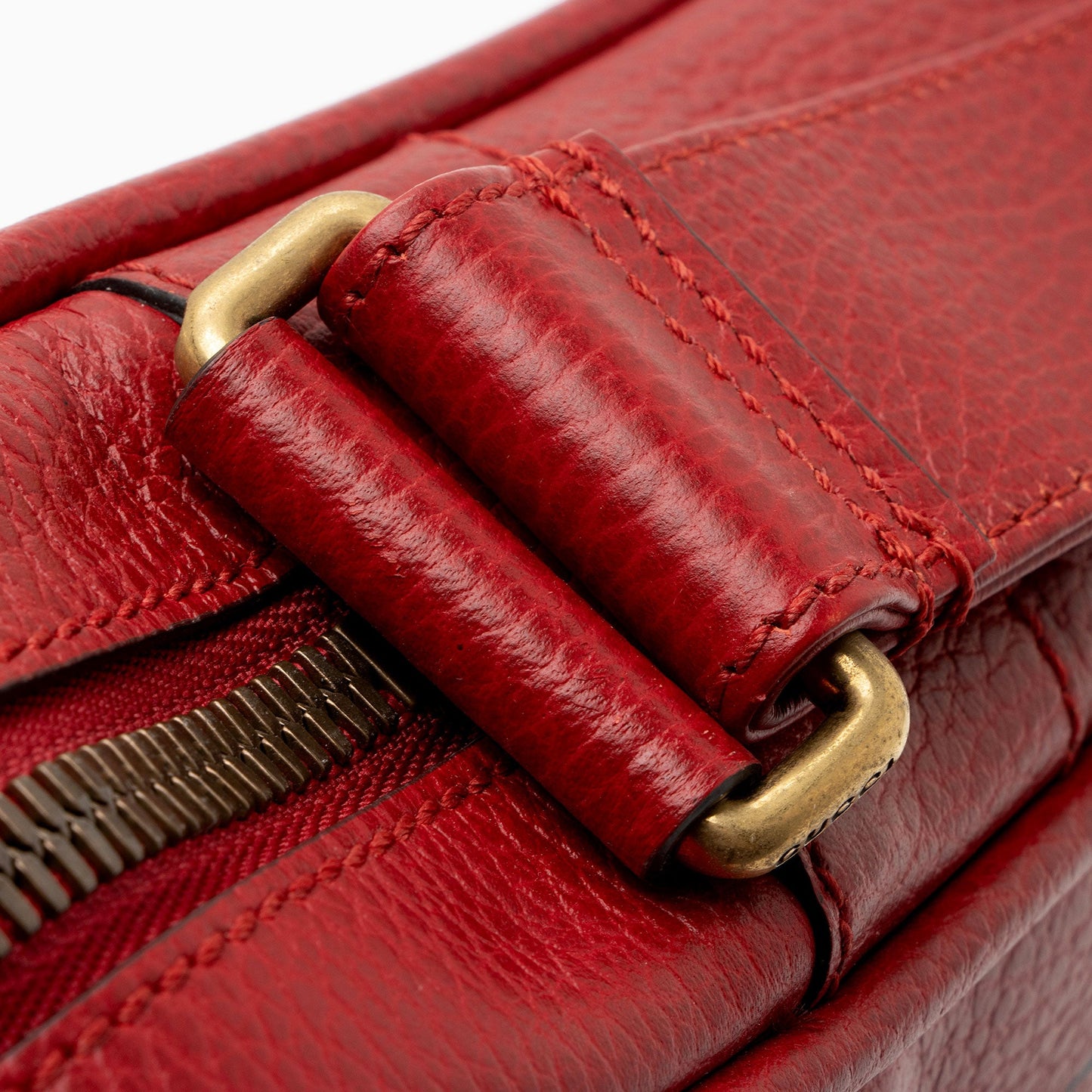 Gucci Leather Logo Messenger (SHF-pLuM4p)