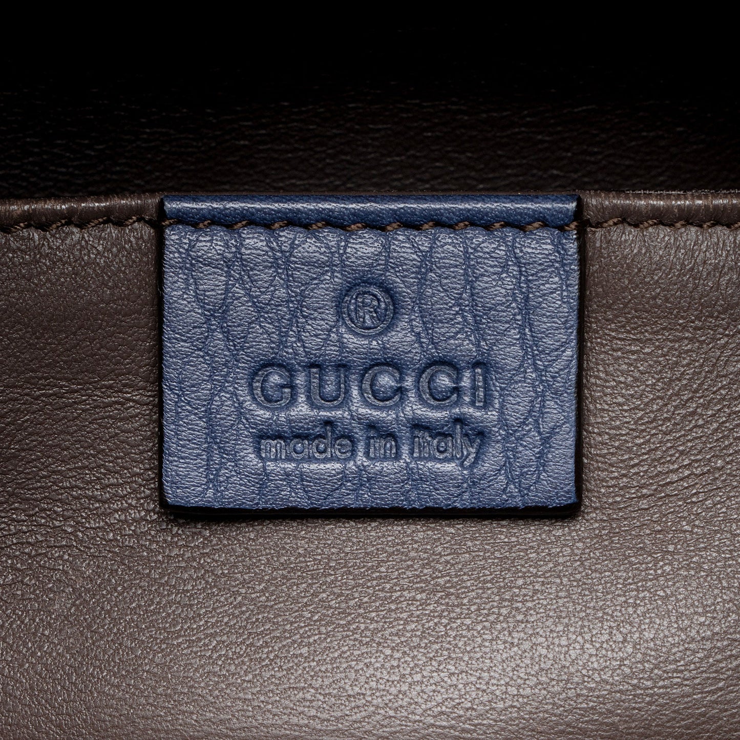 Gucci Leather Miss Bamboo Bucket Bag
