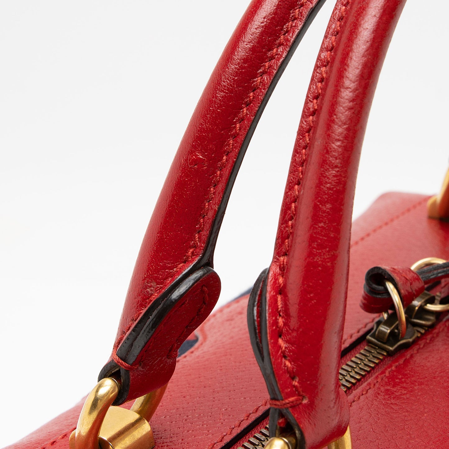 Gucci Leather Neo Vintage Doctors Bag (SHF-s1qCNN)
